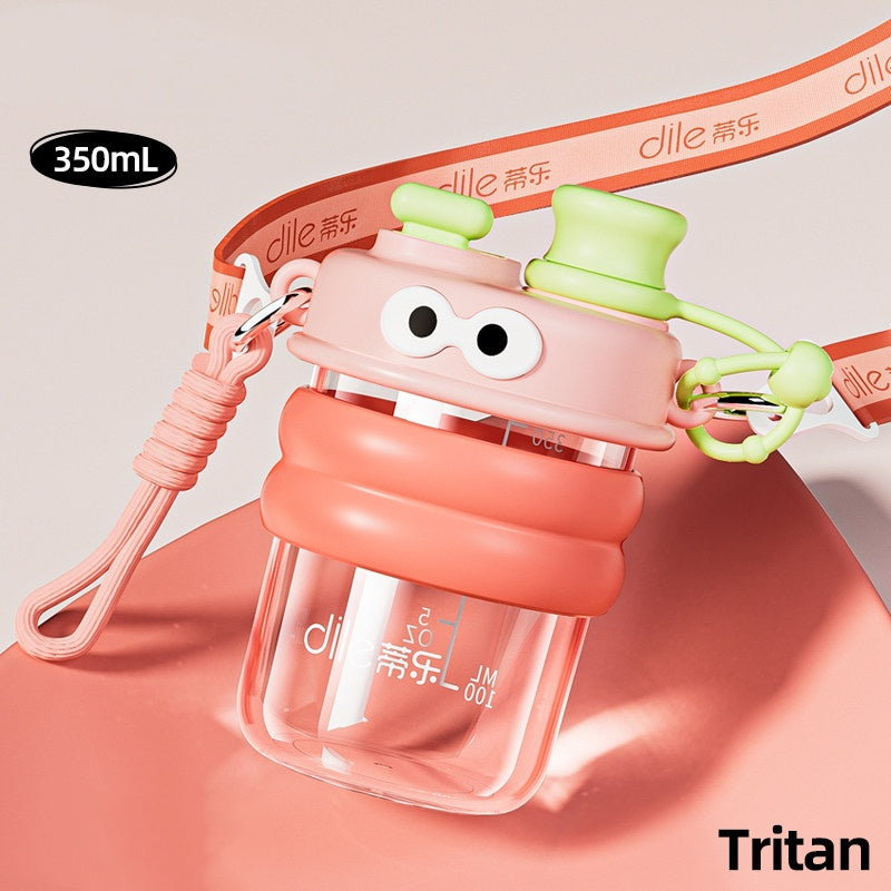 Water Bottle For Summer Outdoor Use Drop-resistant Kindergartens