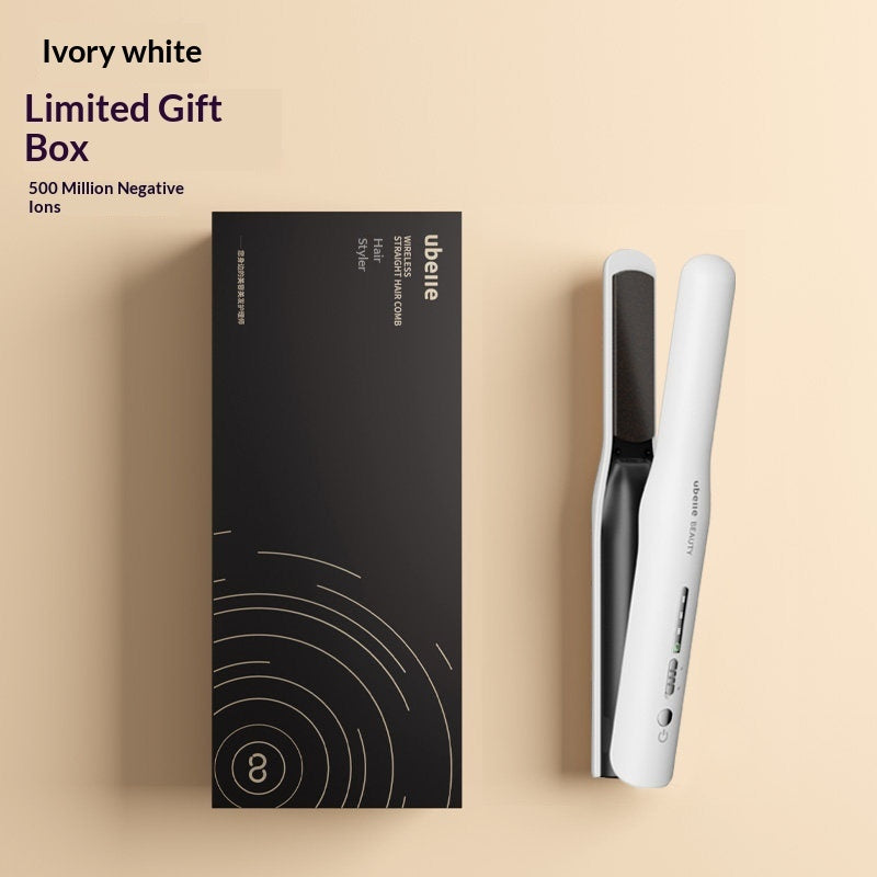 Wireless Hair Straightener Portable Small Flat Iron