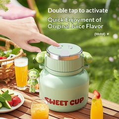 Portable Juicer Insulated Stainless Steel Juice Cup