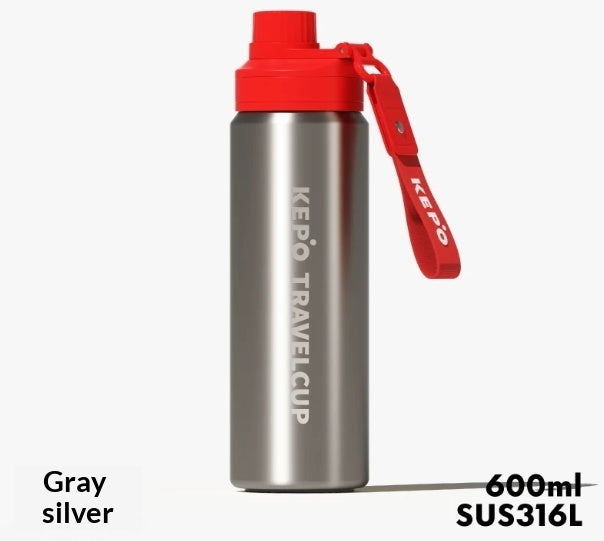 Thermal Mug Cold-retention Cup Portable Outdoor Water Bottle Travel And Car Water Jug