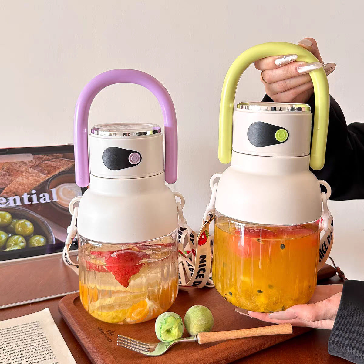 Wireless Mini Electric Portable Water Cup