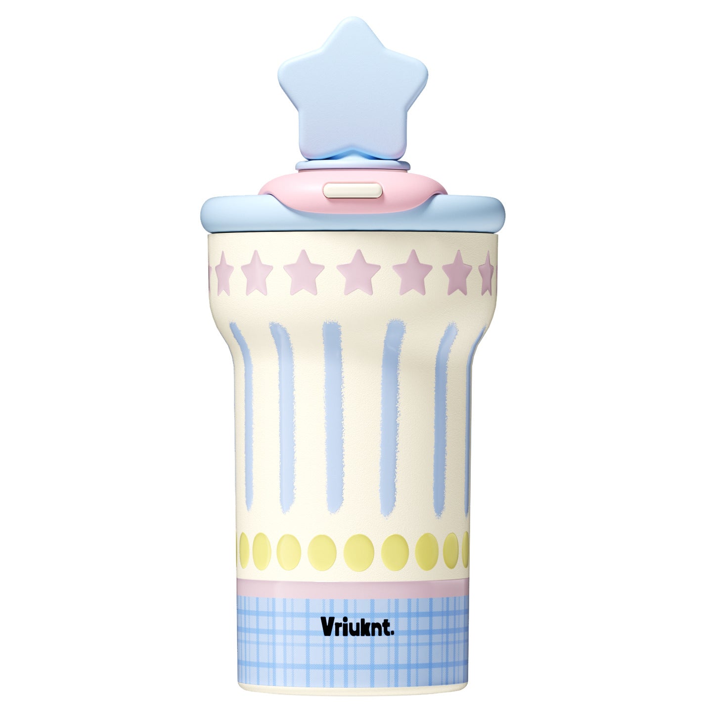 VKT Insulated Cup New Straw-top Water Bottle Ceramic