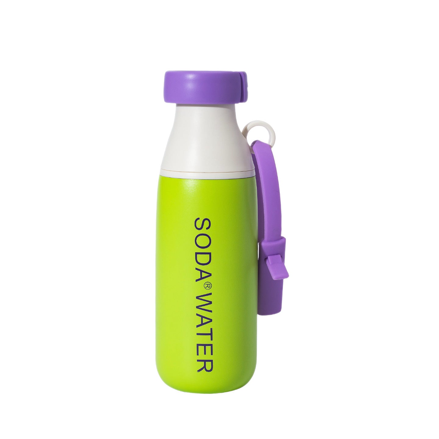 Milk Bottle With A 316 Stainless Steel Straw Cup
