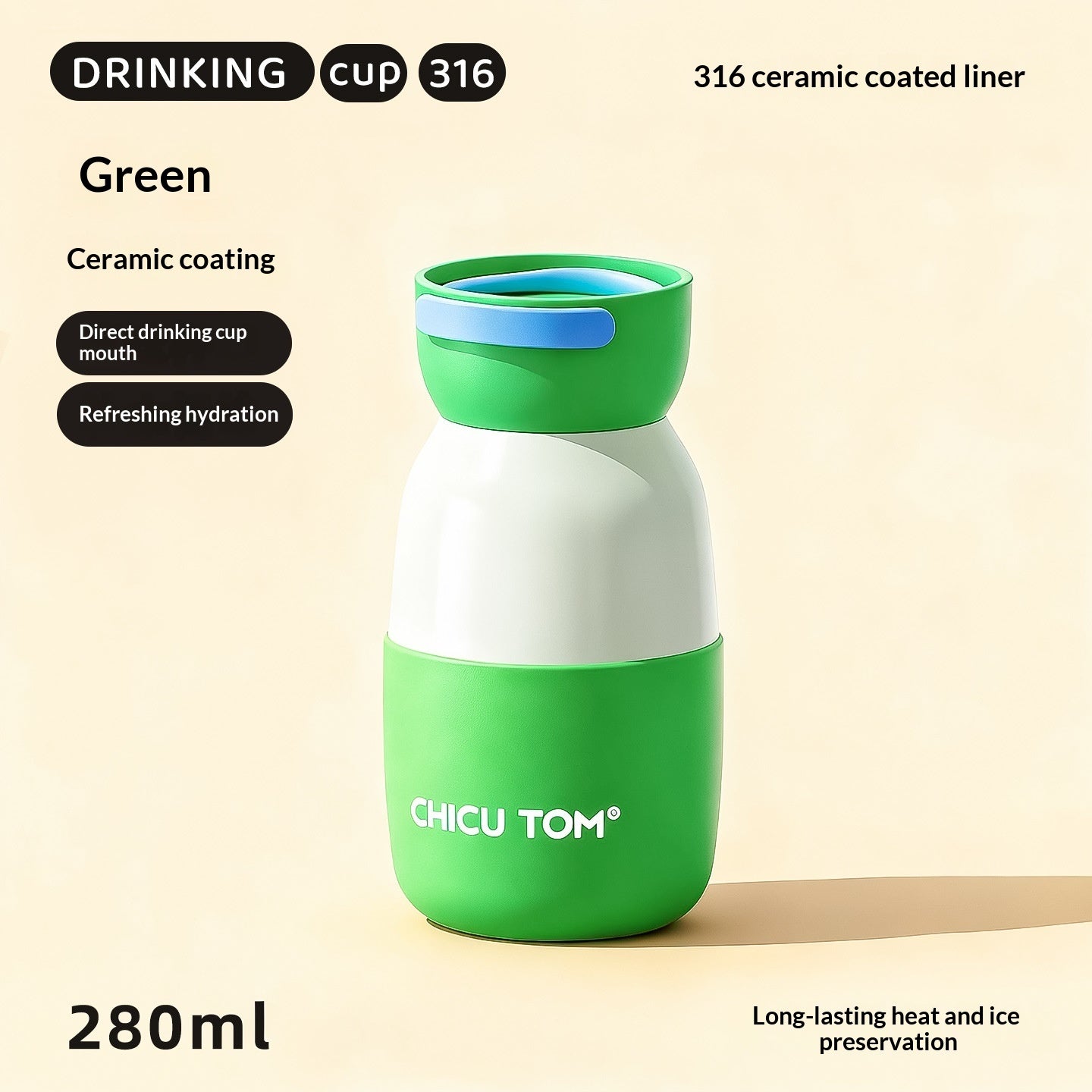 Compact And Portable Mini Thermos Mug
