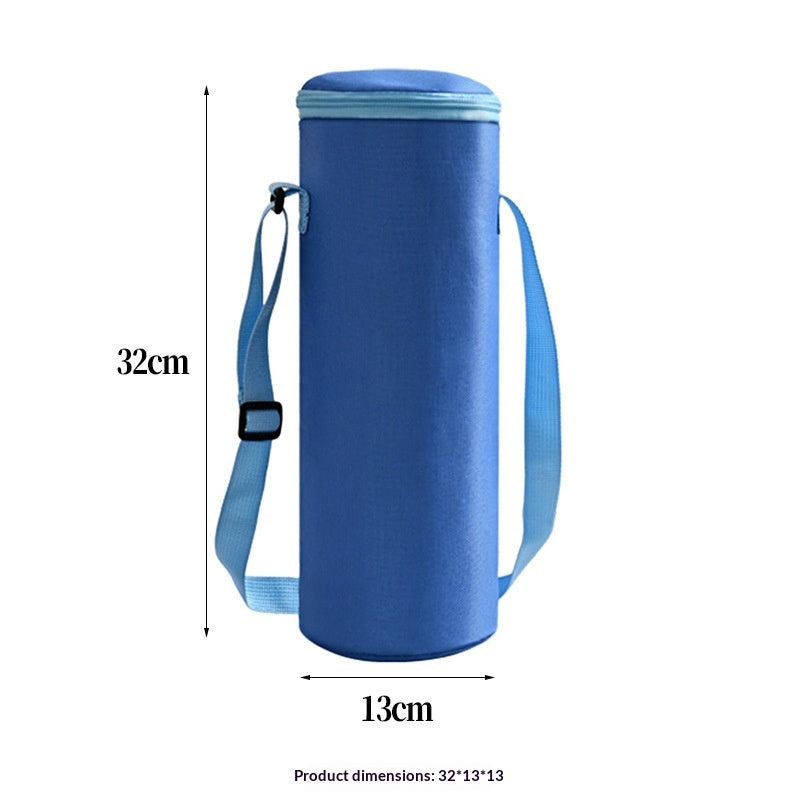 New Pastoral Feng Shui Cup Insulation Sleeve Portable And Backpackable